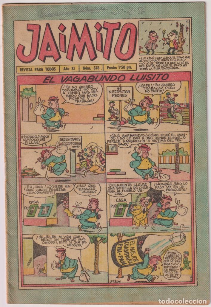 Tebeos: Jaimito n&ordm; 376 - Foto 1