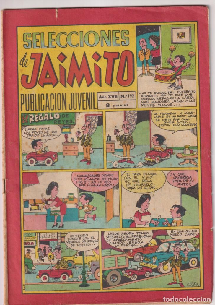 Tebeos: Selecciones de jaimito n&ordm; 192 - Foto 1