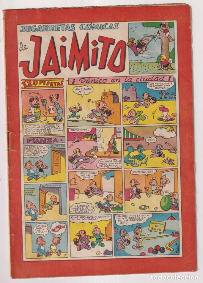 Tebeos: Jaimito. Jugarretas c&oacute;micas n&ordm; 72 - Foto 1