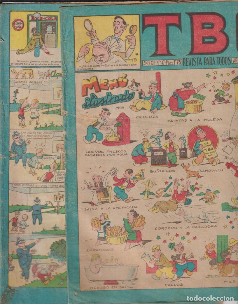 Tebeos: TBO. Lote de 2 ejemplares: 123 y 147 - Foto 1