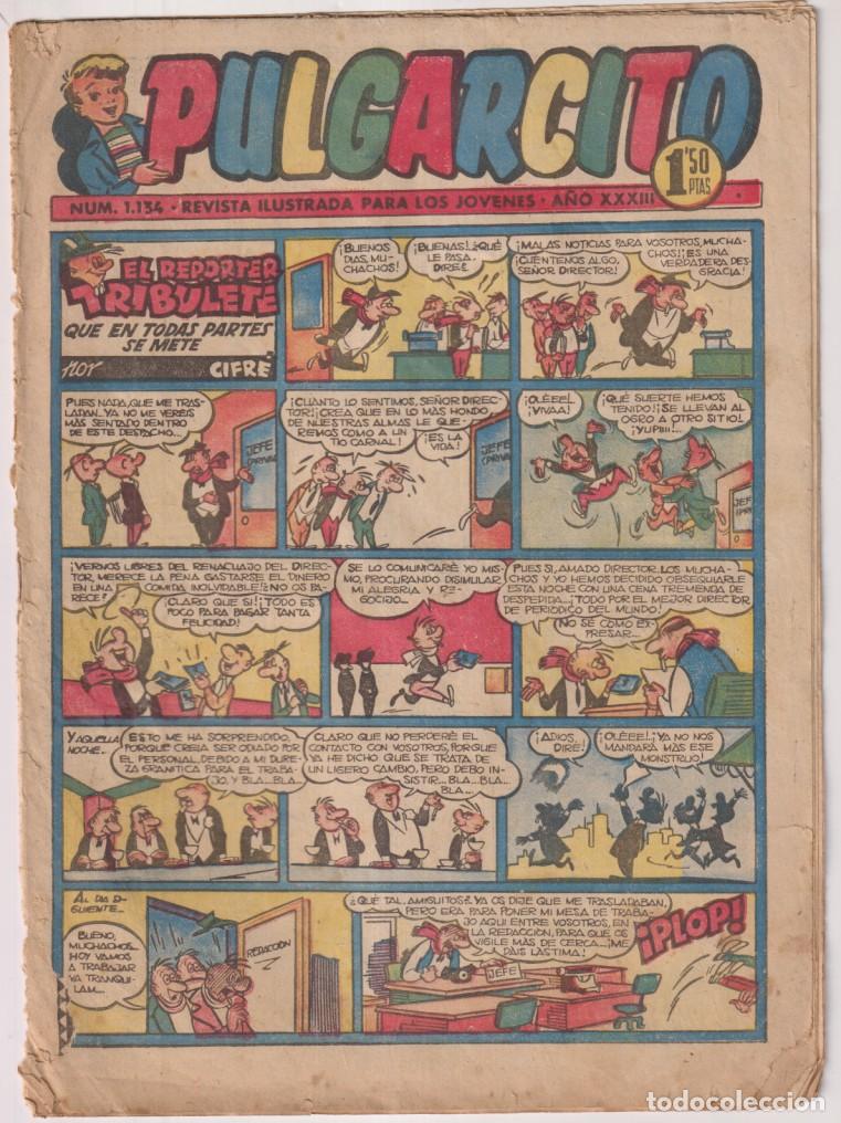 Tebeos: pulgarcito n&ordm; 1134. con inspector dan - Foto 1