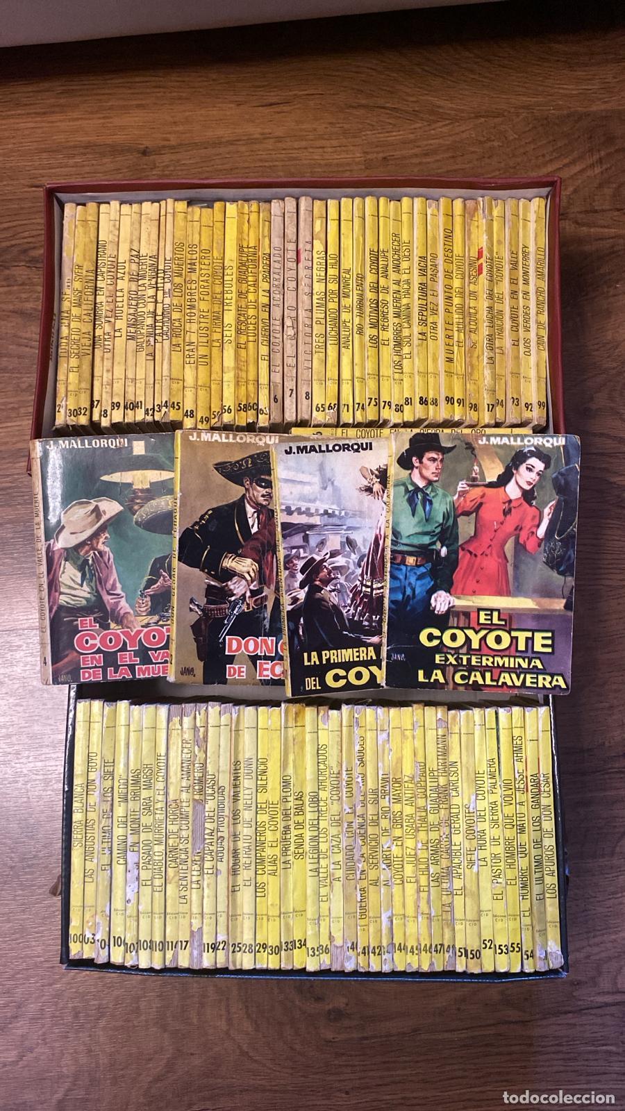 Tebeos: El Coyote. Cid 1961. Lote de 83 ejemplares - Foto 1