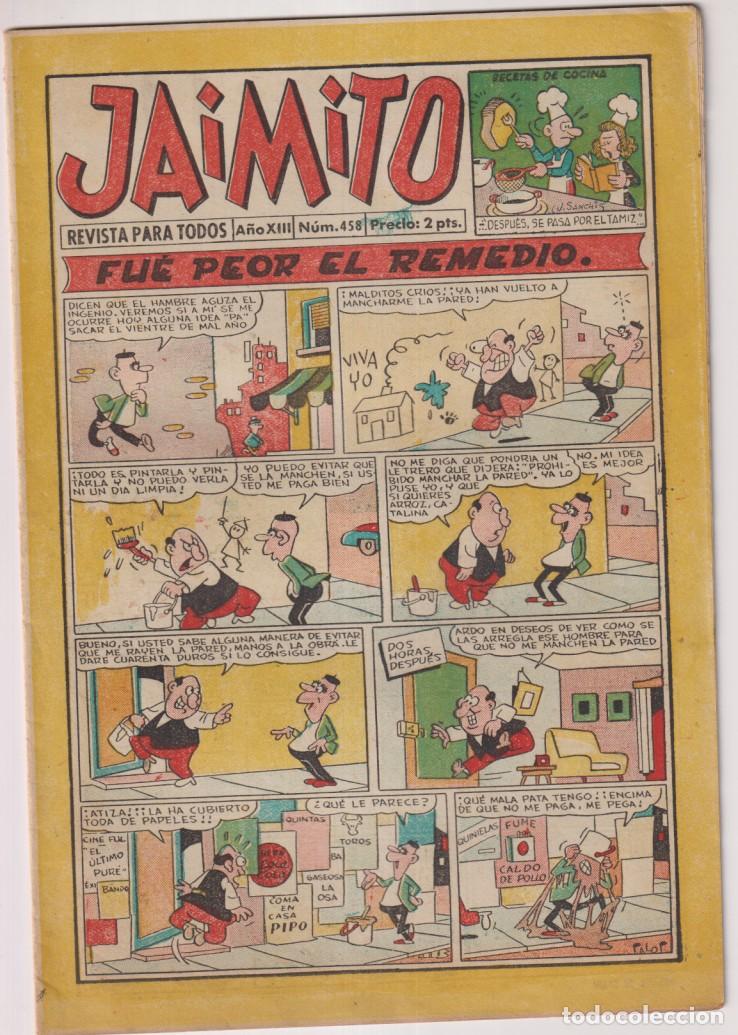 Tebeos: jaimito n&ordm; 458 - Foto 1