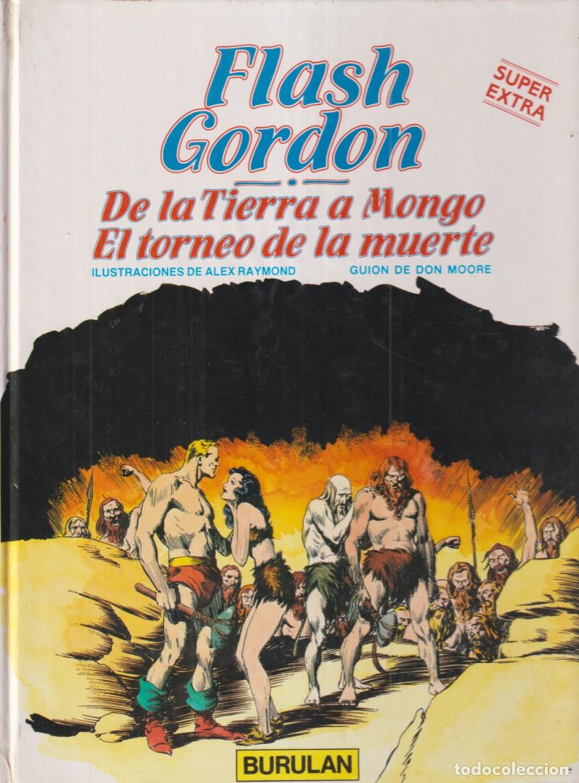 Tebeos: Flas Gordon Super Extra 1-2. Burulan. Tapas duras - Foto 1