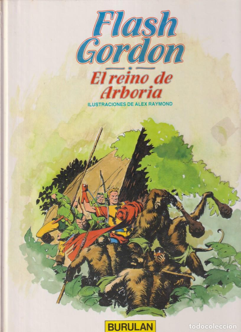 Tebeos: Flas Gordon n&ordm; 7. Burulan. Tapas duras - Foto 1
