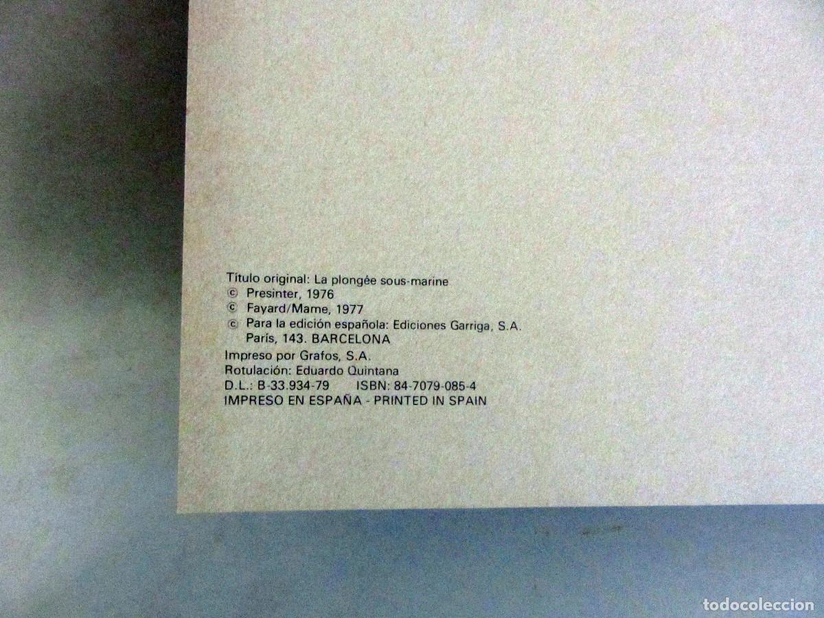 Tebeos: COMIC Escuela de buceo. Rodolfo Betti. Ed. Garriga 1979 - Foto 7