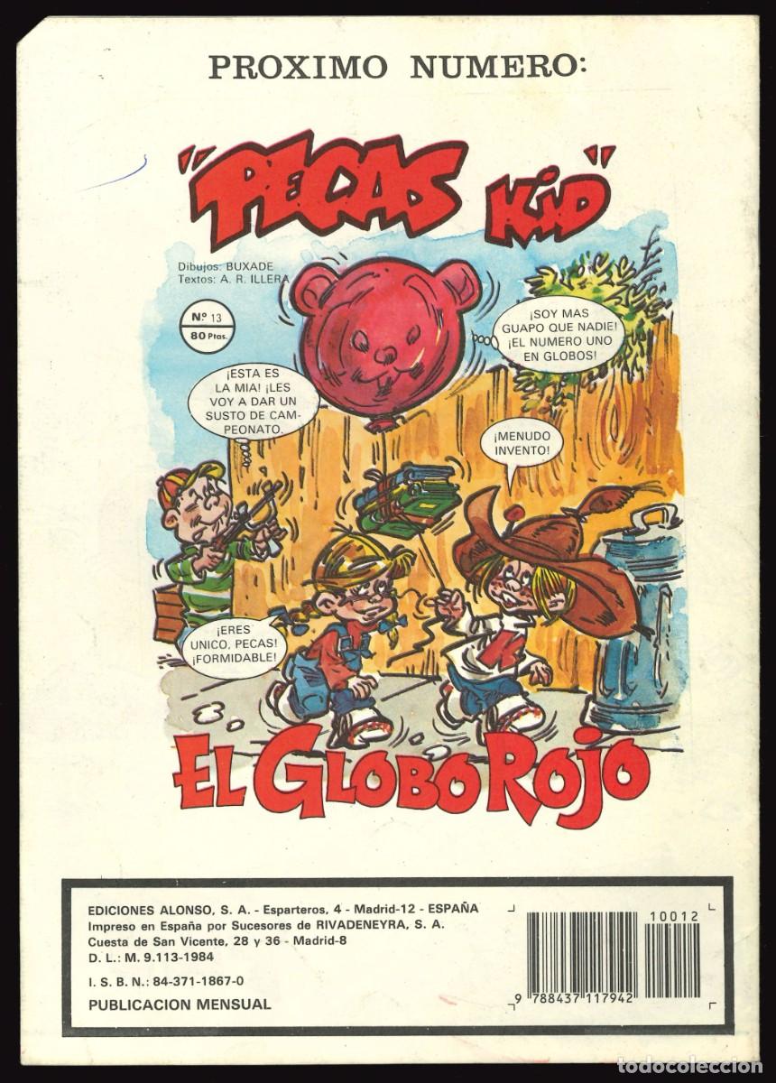 Tebeos: PECAS KID - ALONSO / N&Uacute;MERO 12 - Foto 2