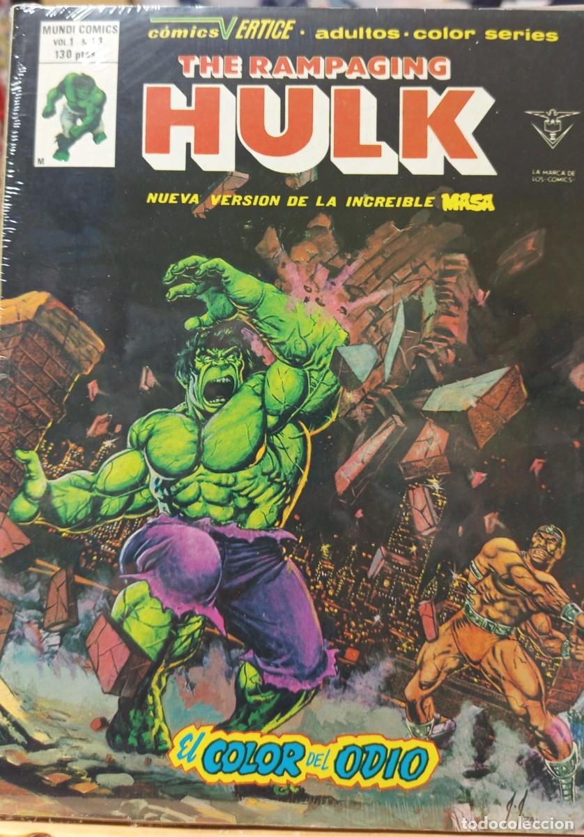 Tebeos: THE RAMPAGING HULK 13 VERTICE - Foto 1