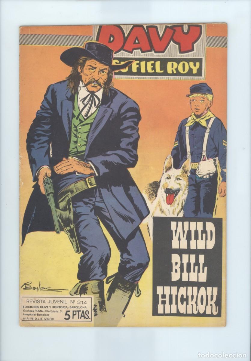 Tebeos: Olive y Hontoria. Davy y su fiel Roy. 314. - Foto 1