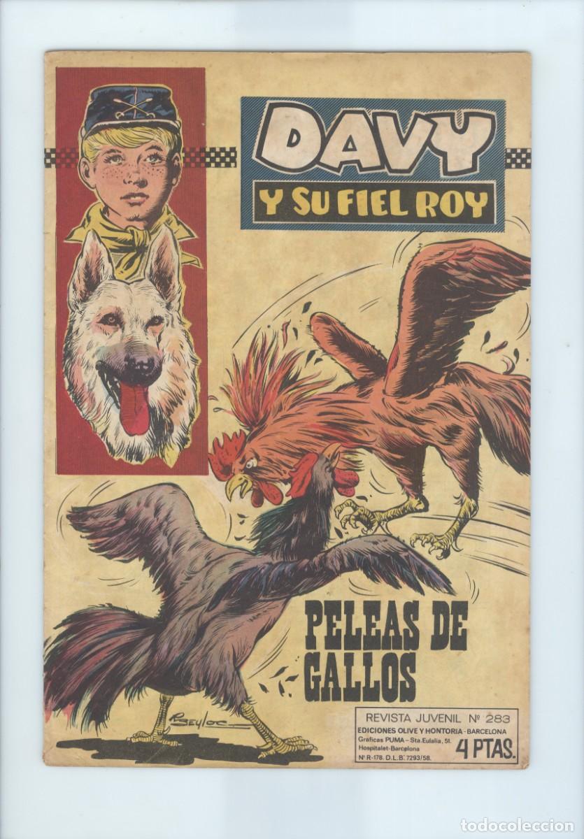 Tebeos: Olive y Hontoria. Davy y su fiel Roy. 283. - Foto 1