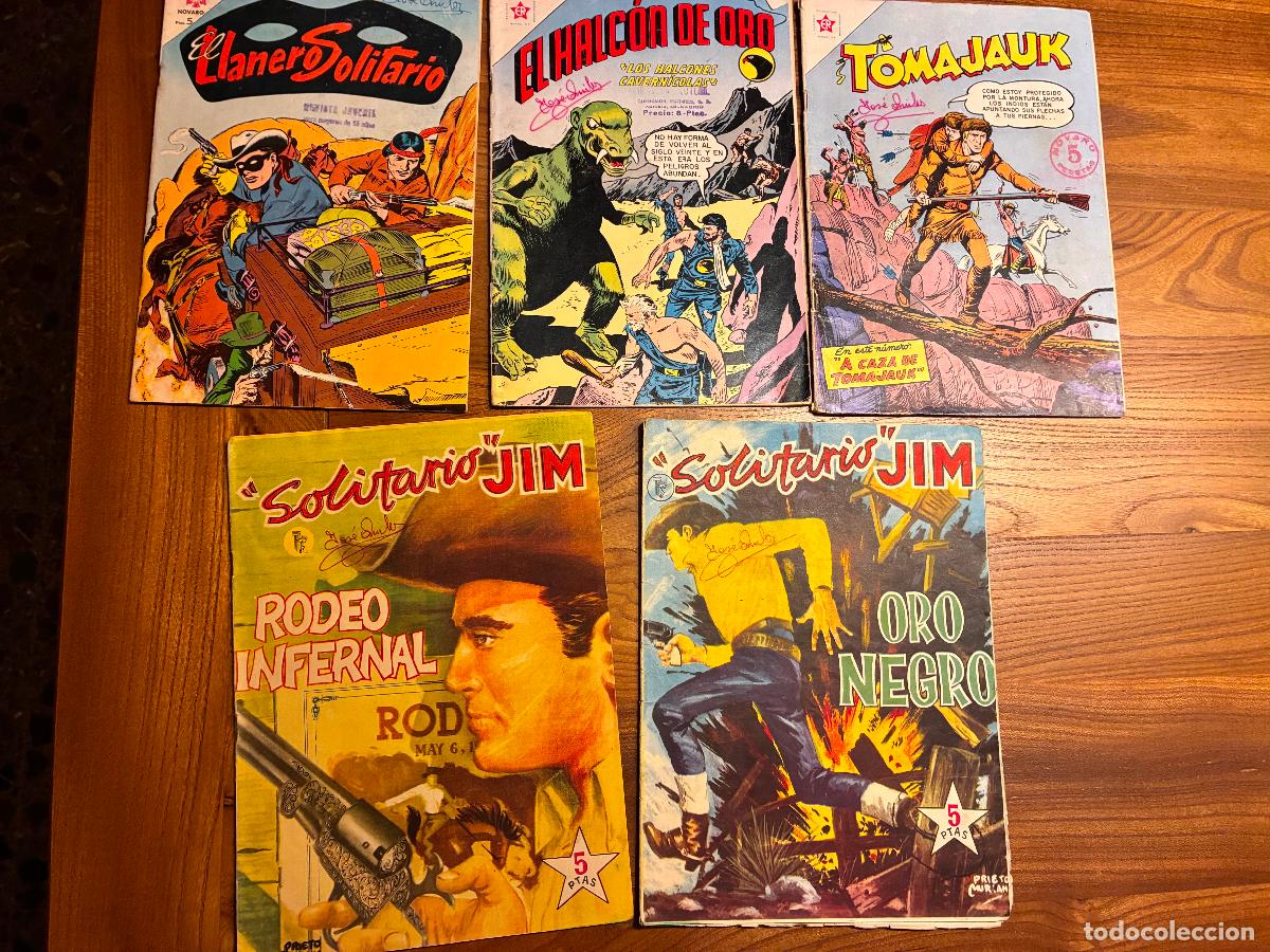 23 tebeos 4 Flecha roja 5 Cheyene 4 capitan trueno 6 rin tin tin 2 solitario jim 1 tomajauk