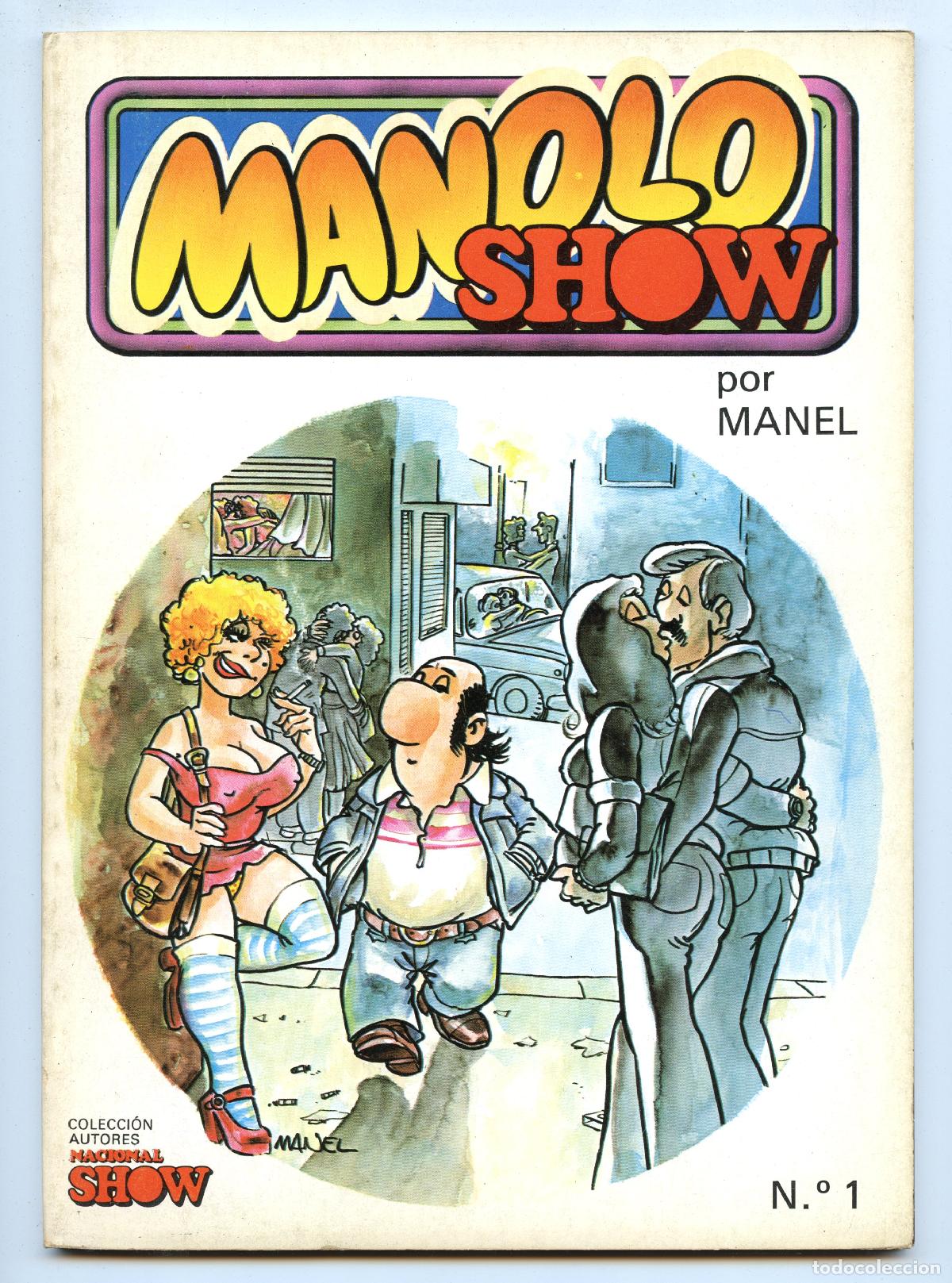 Tebeos: MANOLO SHOW n.1 (Cumbre,1979) - Foto 1
