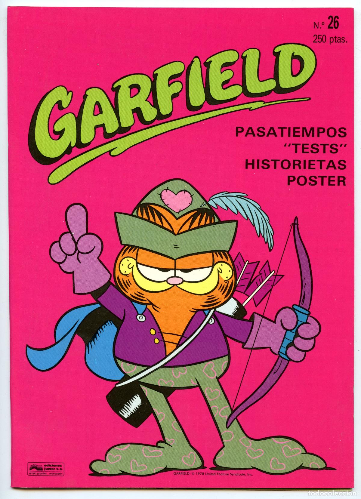 Tebeos: GARFIELD n.26 (Junior, 1993) - Foto 1