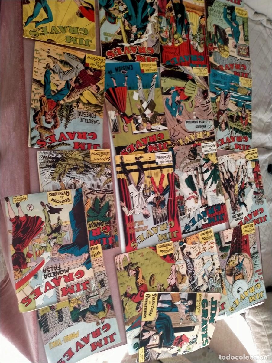 Tebeos: tebeos de jim graves-originales 22 numeros - Foto 2