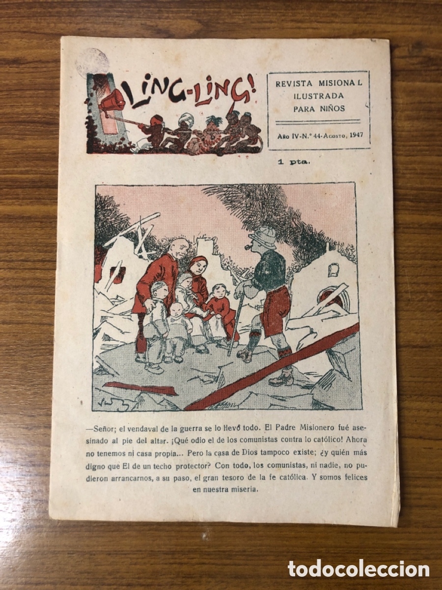 Tebeos: LING-LING,NUMERO 44,(EDITORIAL CASALS) - Foto 1