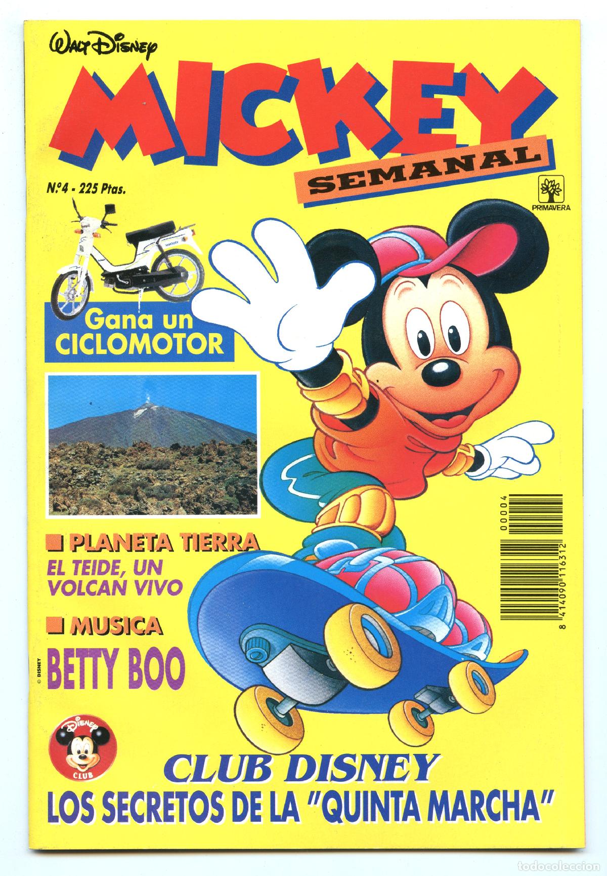 Tebeos: MICKEY SEMANAL n.4 (Primavera, 1991) - Foto 1