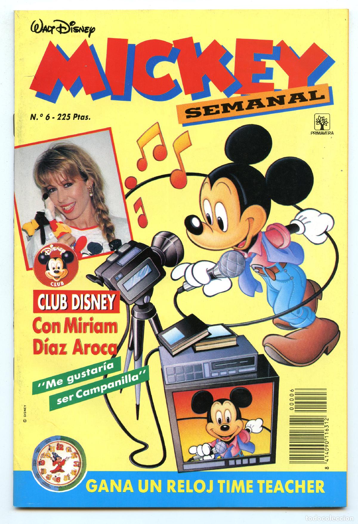 Tebeos: MICKEY SEMANAL n.6 (Primavera, 1991) - Foto 1