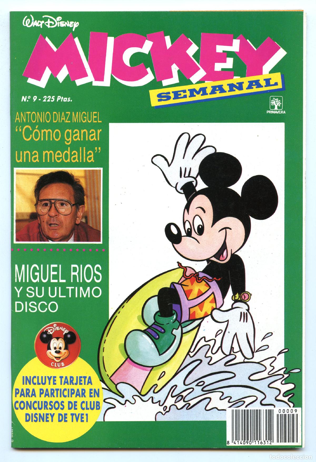 Tebeos: MICKEY SEMANAL n.9 (Primavera, 1991) - Foto 1