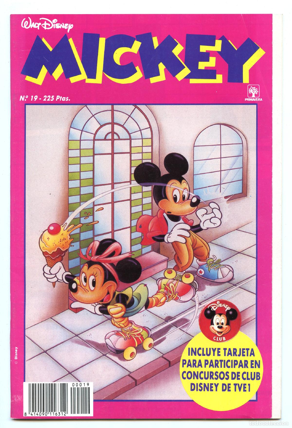 Tebeos: MICKEY SEMANAL n.19 (Primavera, 1991) - Foto 1