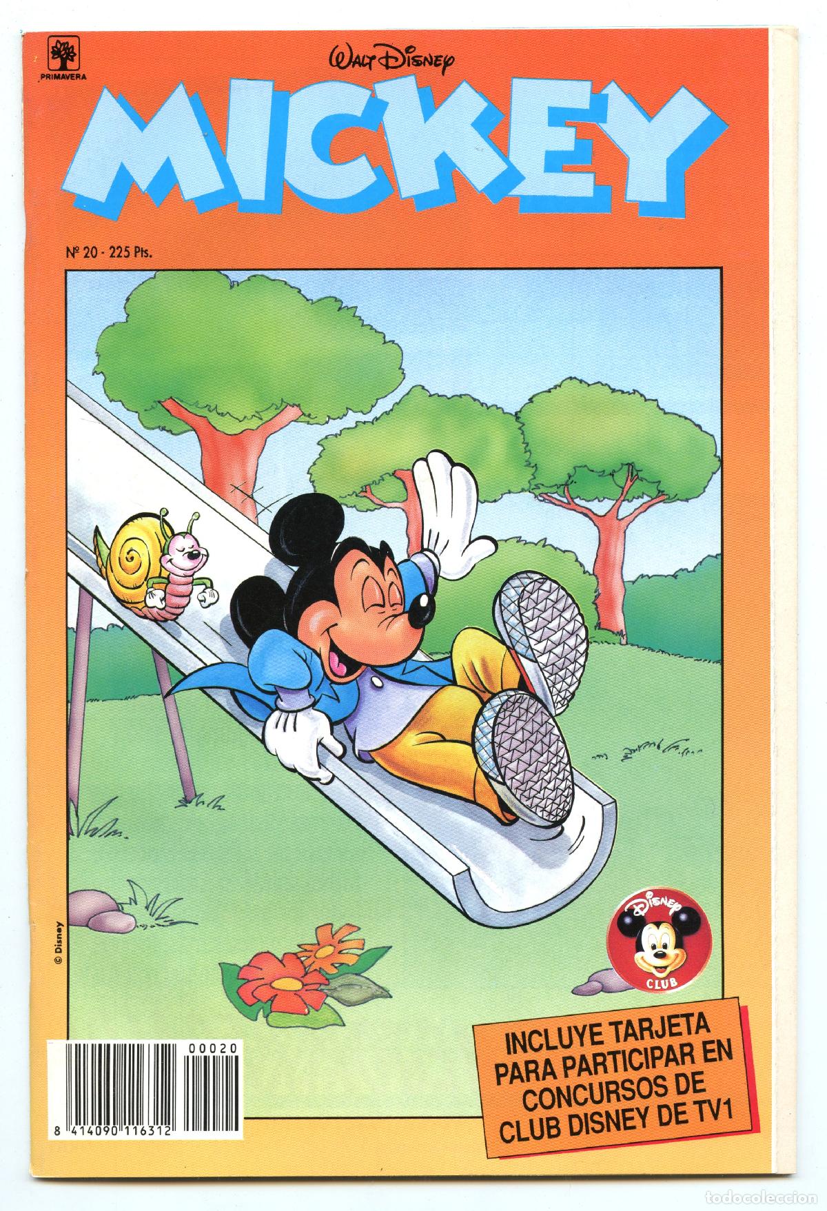 Tebeos: MICKEY SEMANAL n.20 (Primavera, 1991) - Foto 1