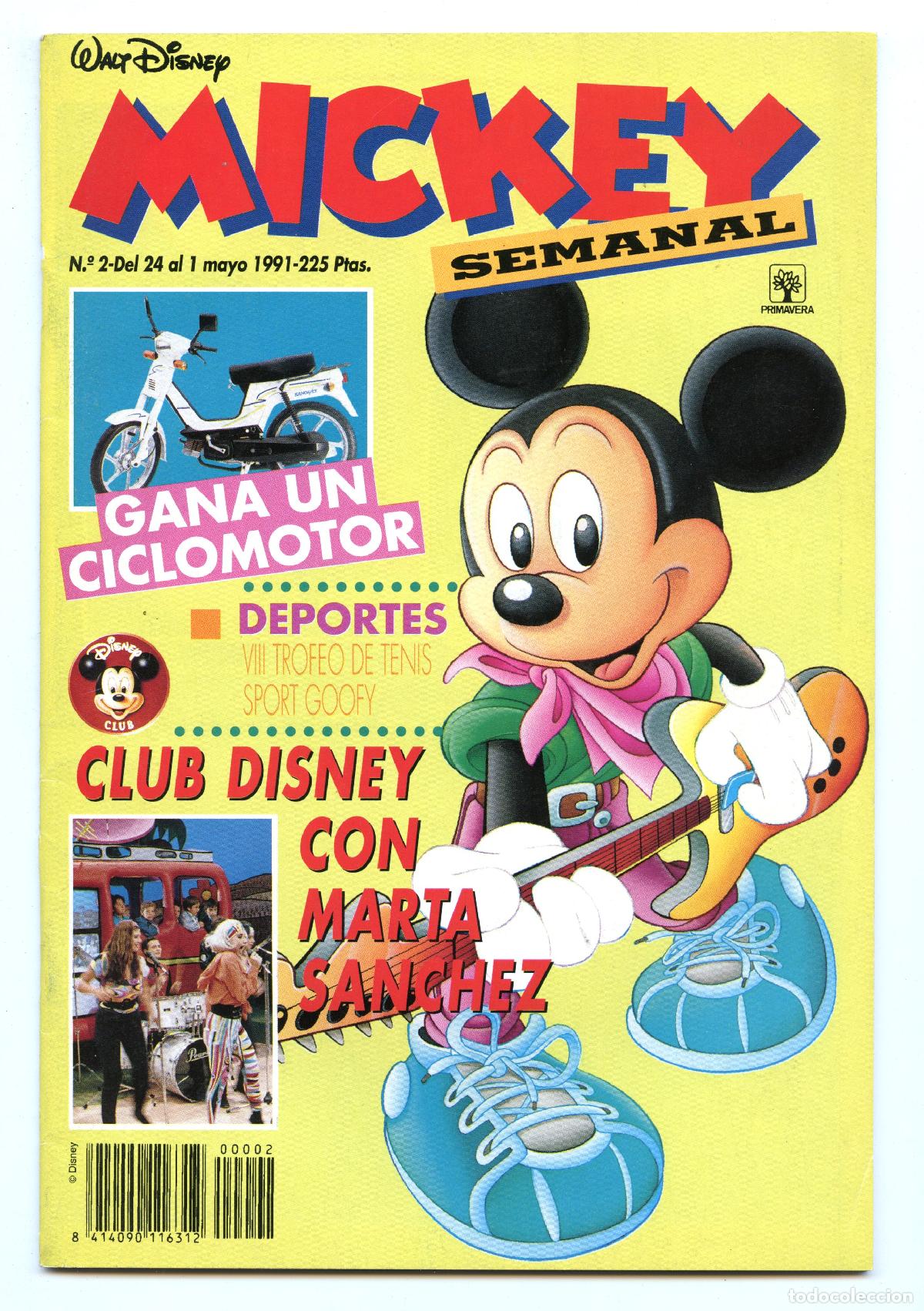 Tebeos: MICKEY SEMANAL n.2 (Primavera, 1991) - Foto 1