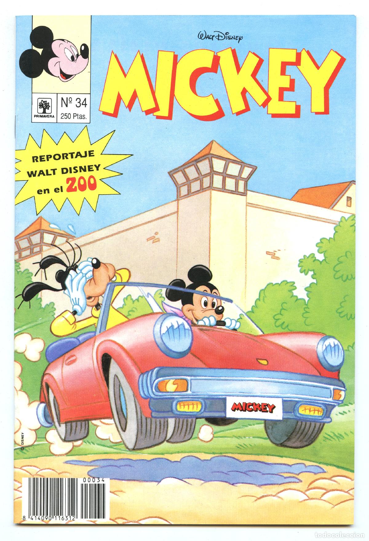 Tebeos: MICKEY SEMANAL n.34 (Primavera, 1991) - Foto 1