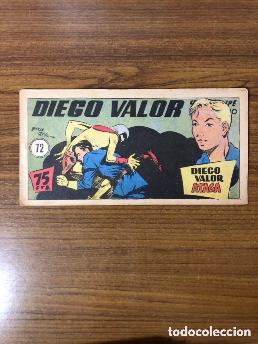 Tebeos: DIEGO VALOR,N&Uacute;MERO 72,(EDITORIAL EDICOLOR) - Foto 1
