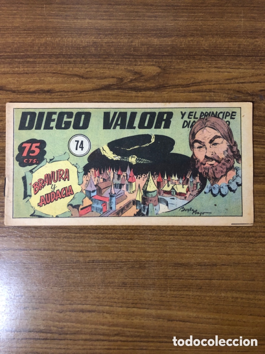 Tebeos: DIEGO VALOR,N&Uacute;MERO 74,(EDITORIAL EDICOLOR) - Foto 1