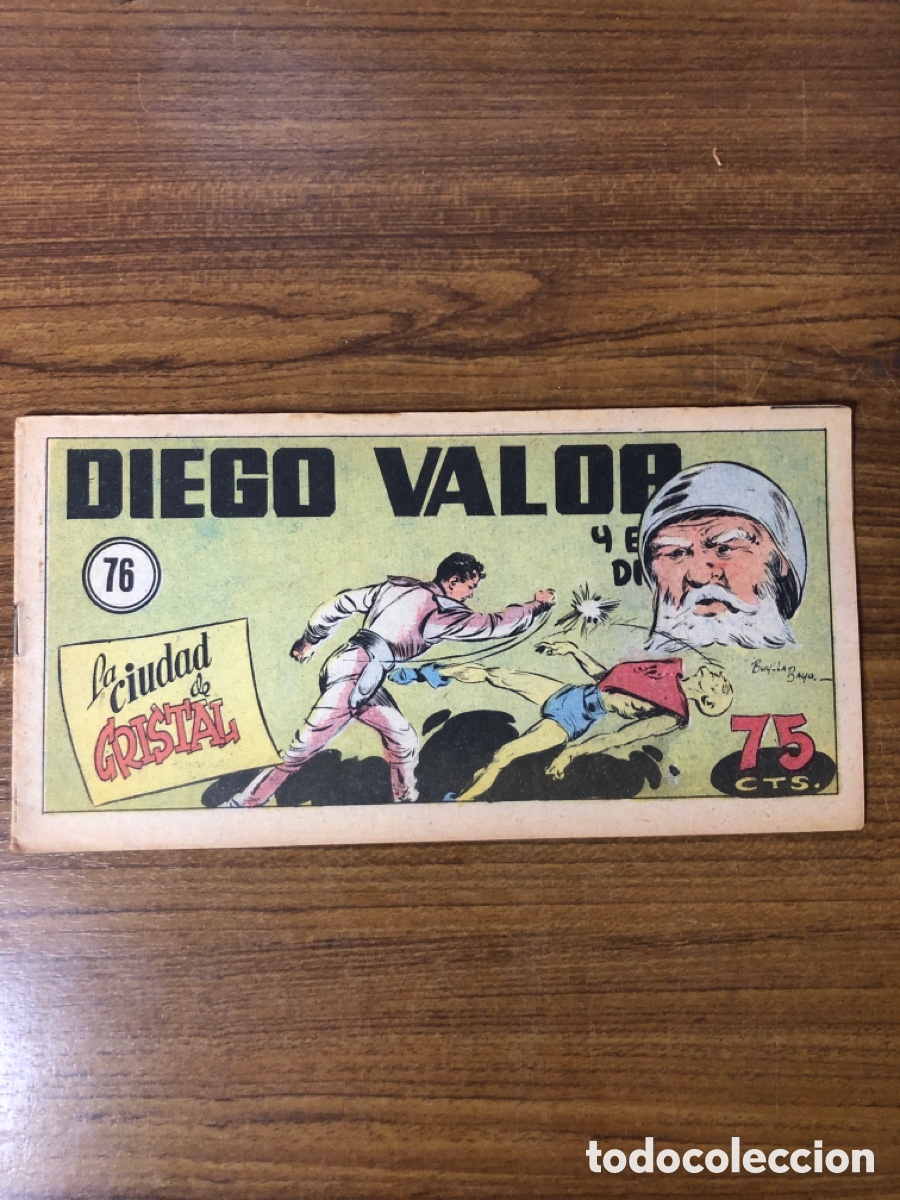 Tebeos: DIEGO VALOR,N&Uacute;MERO 76,(EDITORIAL EDICOLOR) - Foto 1