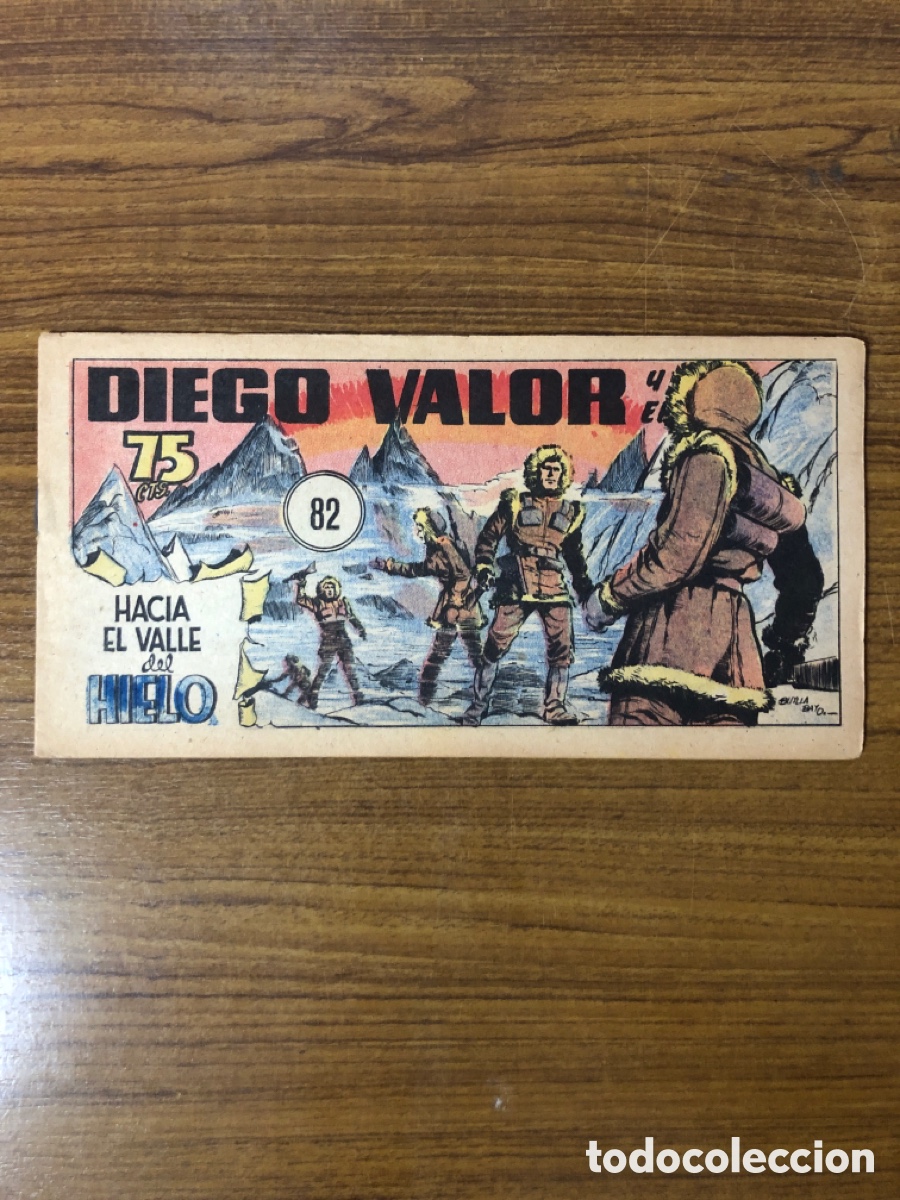 Tebeos: DIEGO VALOR,N&Uacute;MERO 82,(EDITORIAL EDICOLOR) - Foto 1