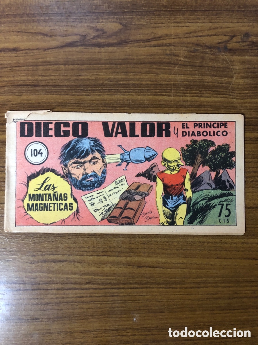 Tebeos: DIEGO VALOR,N&Uacute;MERO 104,(EDITORIAL EDICOLOR) - Foto 1