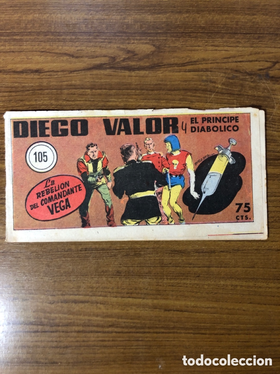Tebeos: DIEGO VALOR,N&Uacute;MERO 105,(EDITORIAL EDICOLOR) - Foto 1
