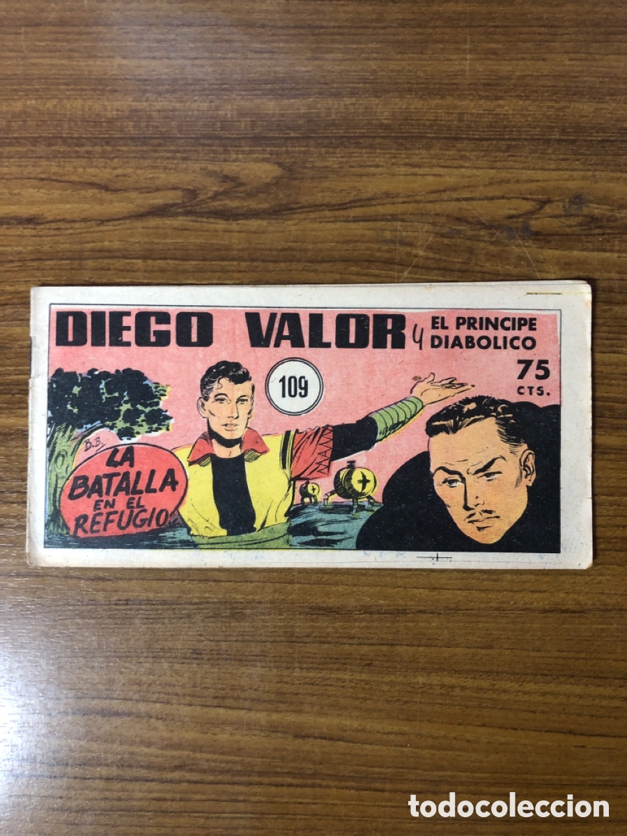 Tebeos: DIEGO VALOR,N&Uacute;MERO 109,(EDITORIAL EDICOLOR) - Foto 1