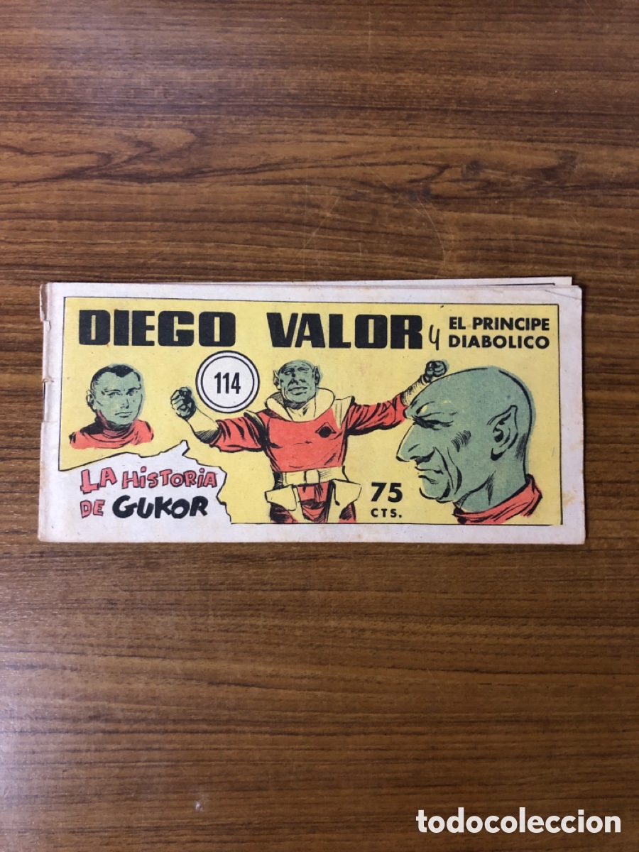Tebeos: DIEGO VALOR,N&Uacute;MERO 114,(EDITORIAL EDICOLOR) - Foto 1