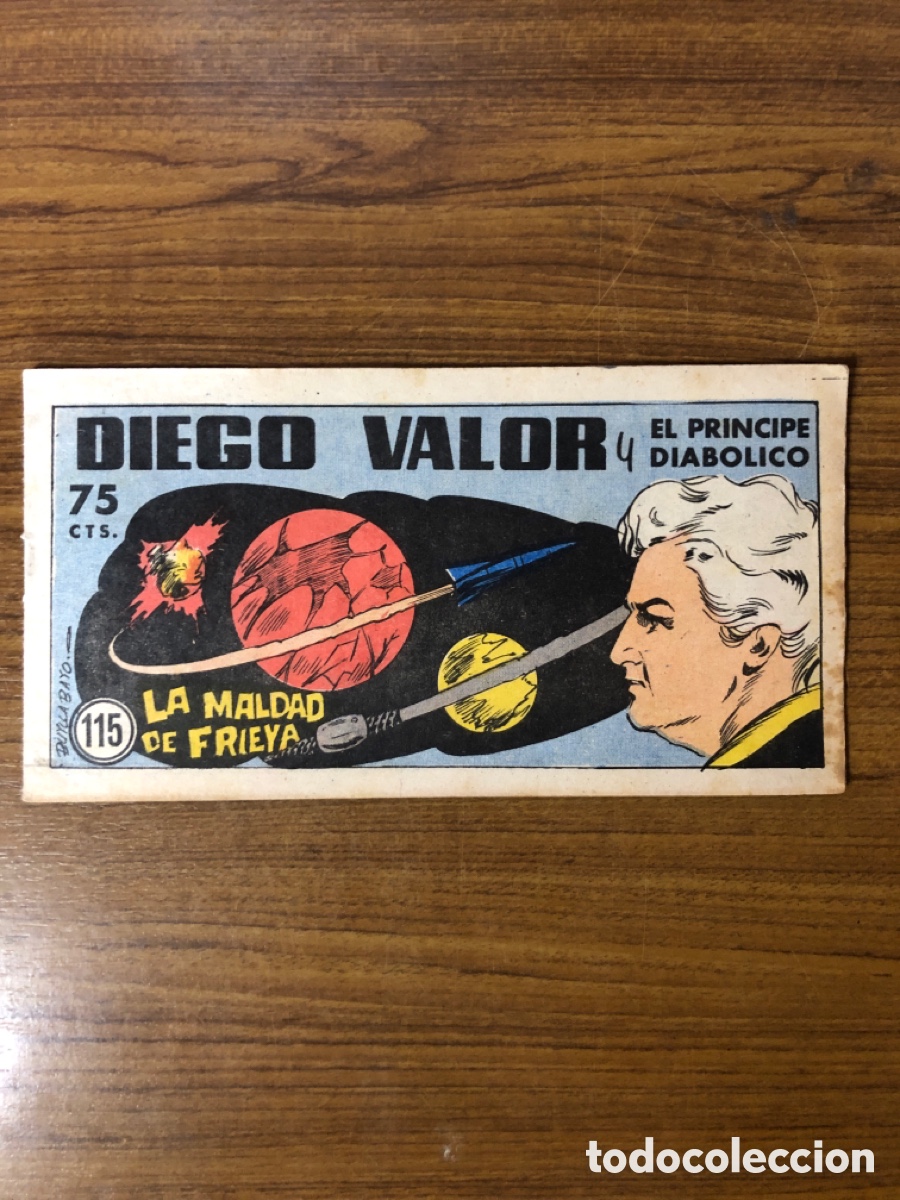 Tebeos: DIEGO VALOR,N&Uacute;MERO 115,(EDITORIAL EDICOLOR) - Foto 1