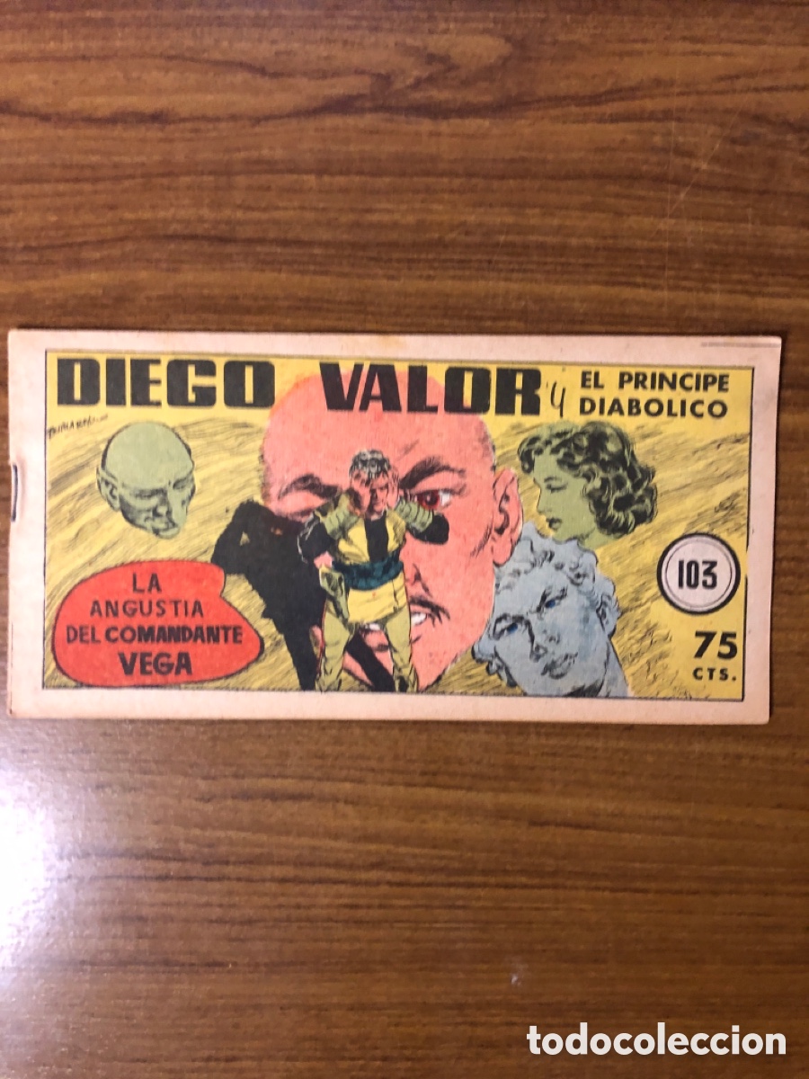 Tebeos: DIEGO VALOR,N&Uacute;MERO 103,(EDITORIAL EDICOLOR) - Foto 1