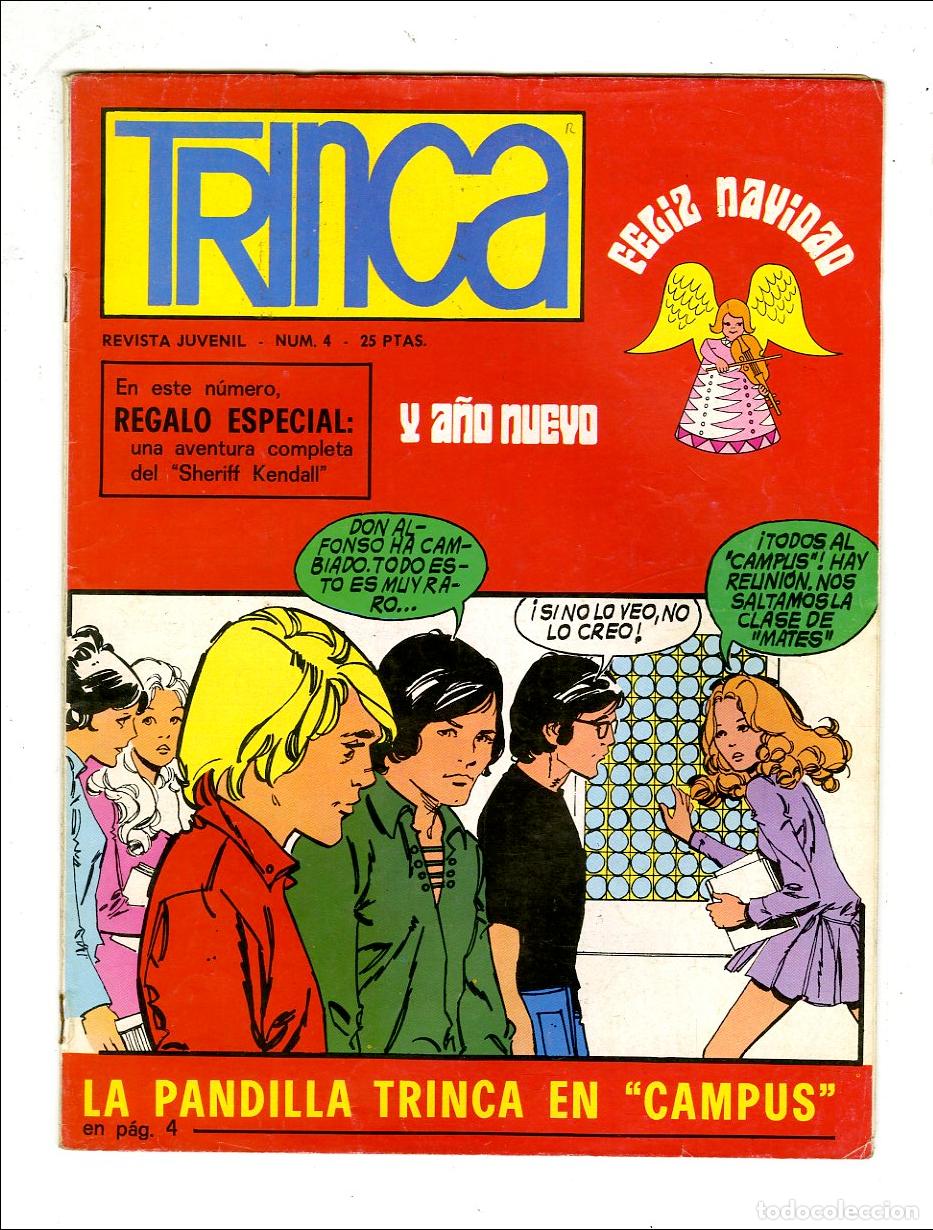 Tebeos: Trinca / N.4 / Doncel / 1970 - Foto 1