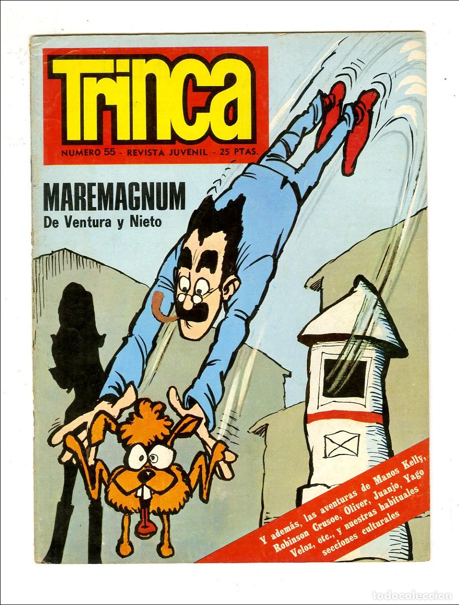 Tebeos: Trinca / N.55 / Doncel / 1970 - Foto 1