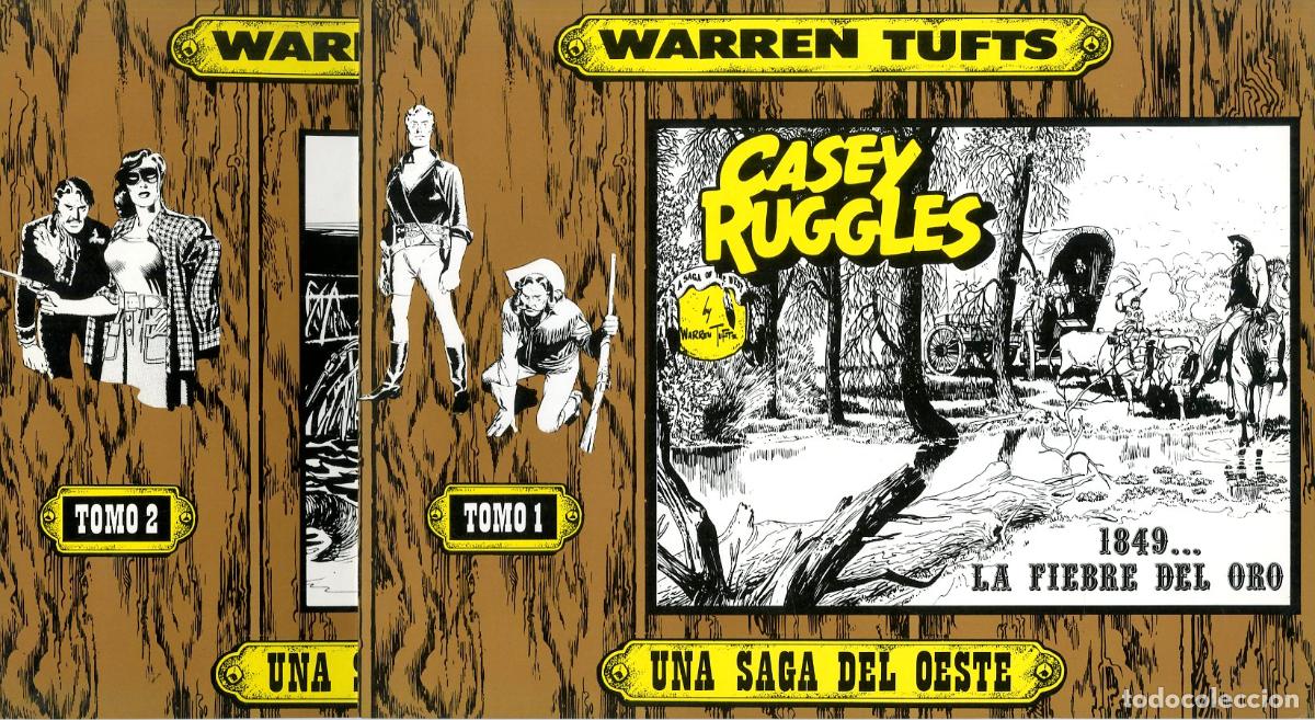 Tebeos: Casey Ruggles / Completa (N.1 y N.2) / Ediciones B.O. / 1983 - Warren Tufts - Foto 1