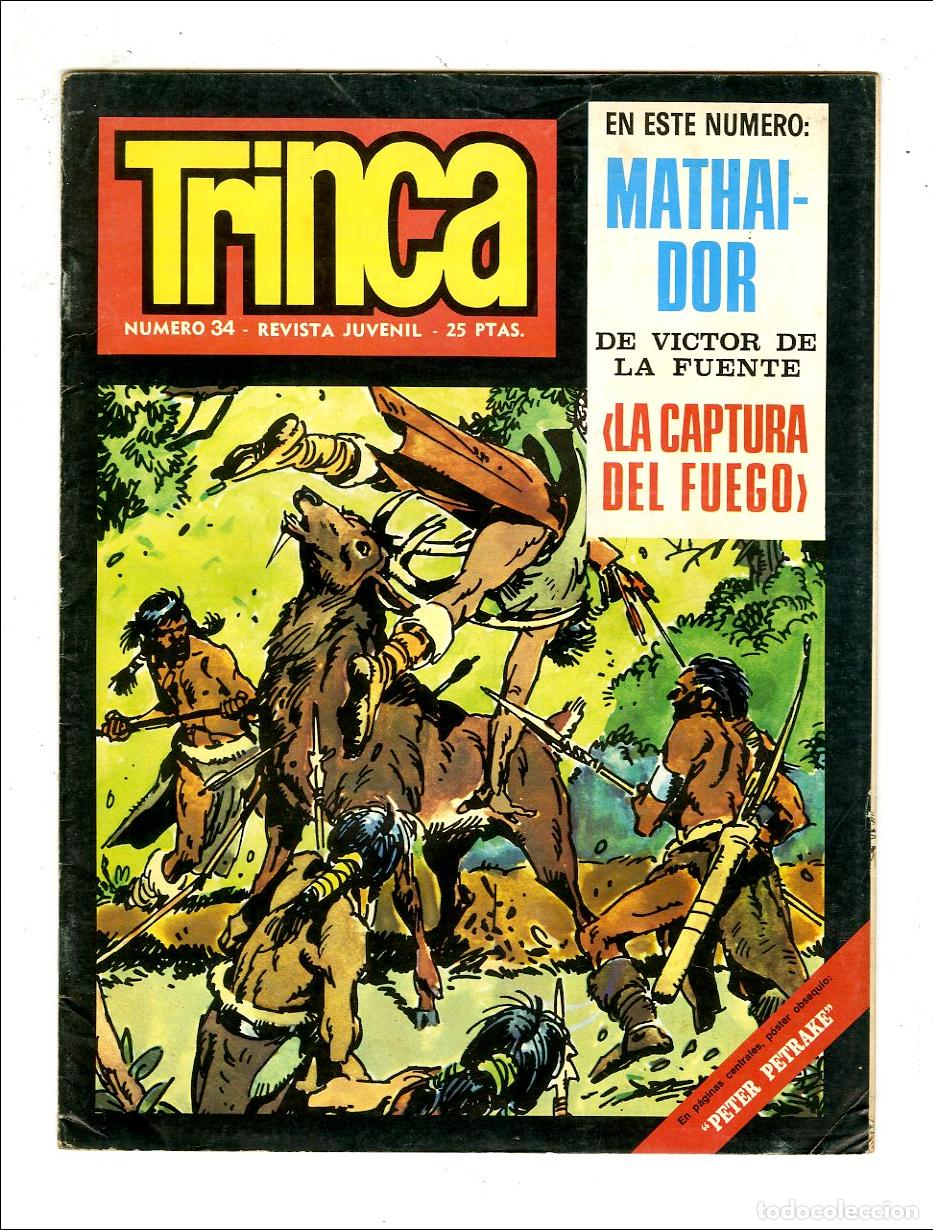 Tebeos: Trinca / N.34 / Doncel / 1970 - Foto 1
