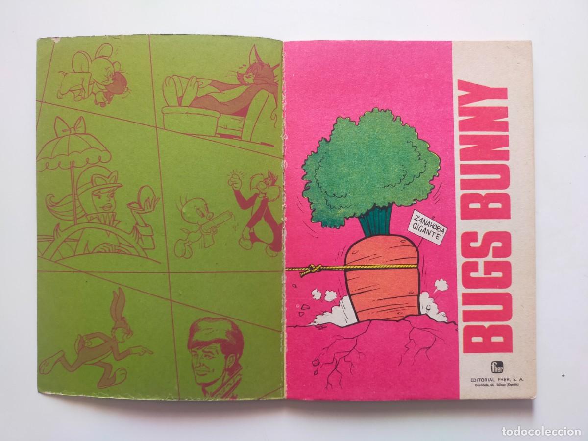 Tebeos: Colecci&oacute;n MICO N&ordm; 5 (V): BUGS BUNNY - Ediciones Fher 1973 - Foto 2