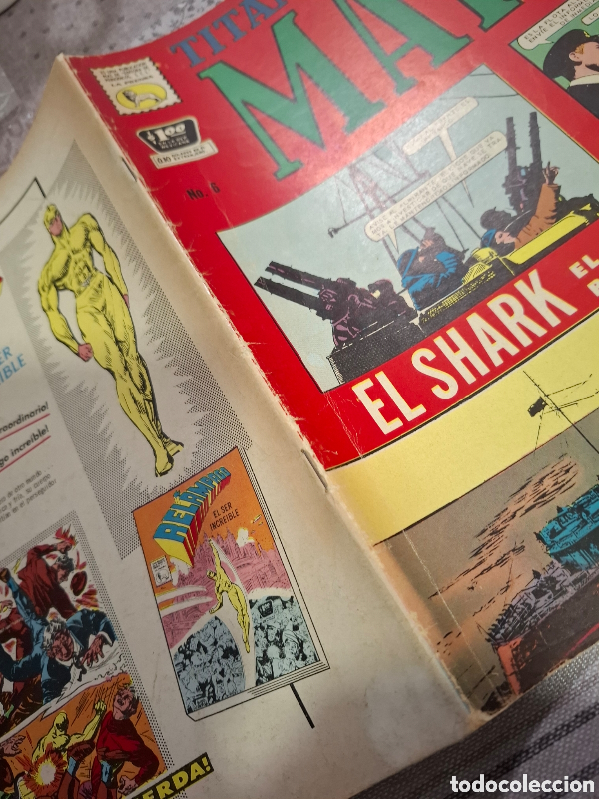 Tebeos: Titanes del Mar n&deg; 6 , Editorial La Prensa 1964 - Foto 4
