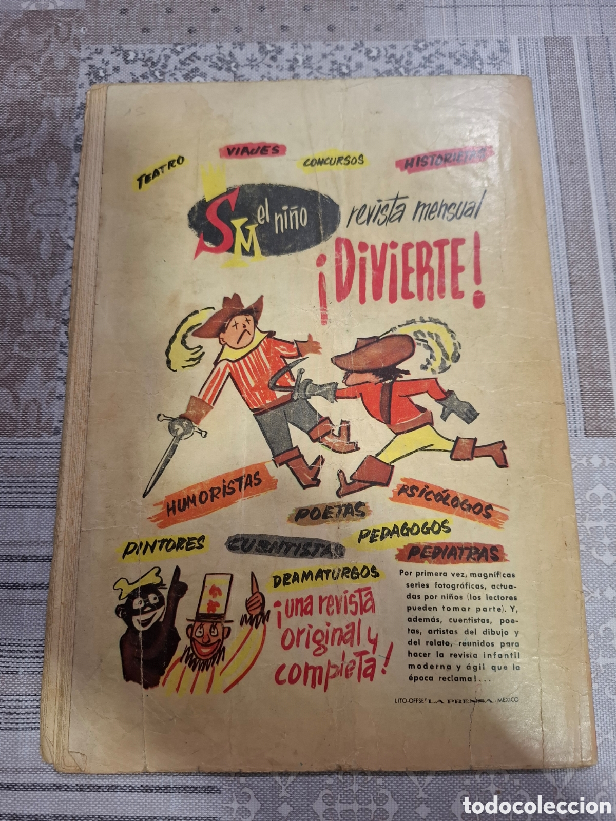 Tebeos: La M&aacute;scara Roja n&deg; 53, Editorial La Prensa 1958 - Foto 2