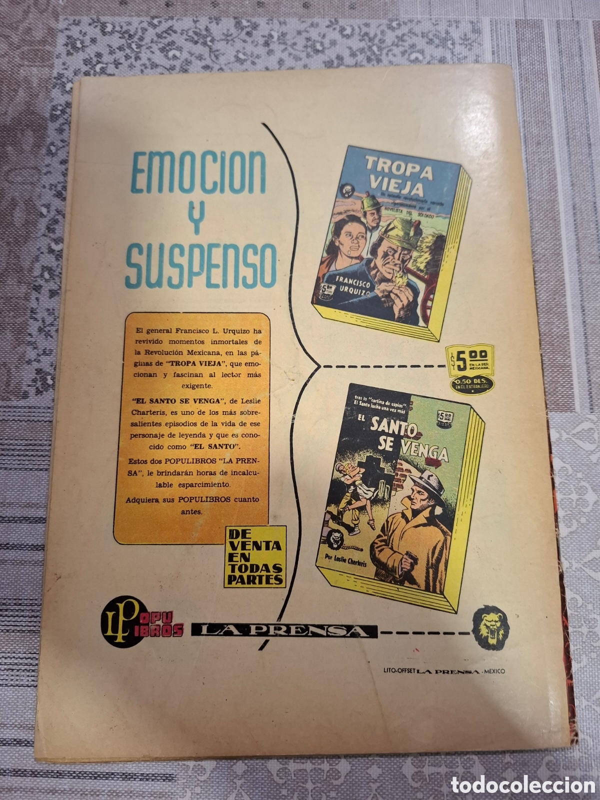 Tebeos: Comandod n&deg; 17 , Editorial La Prensa 1957 - Foto 2