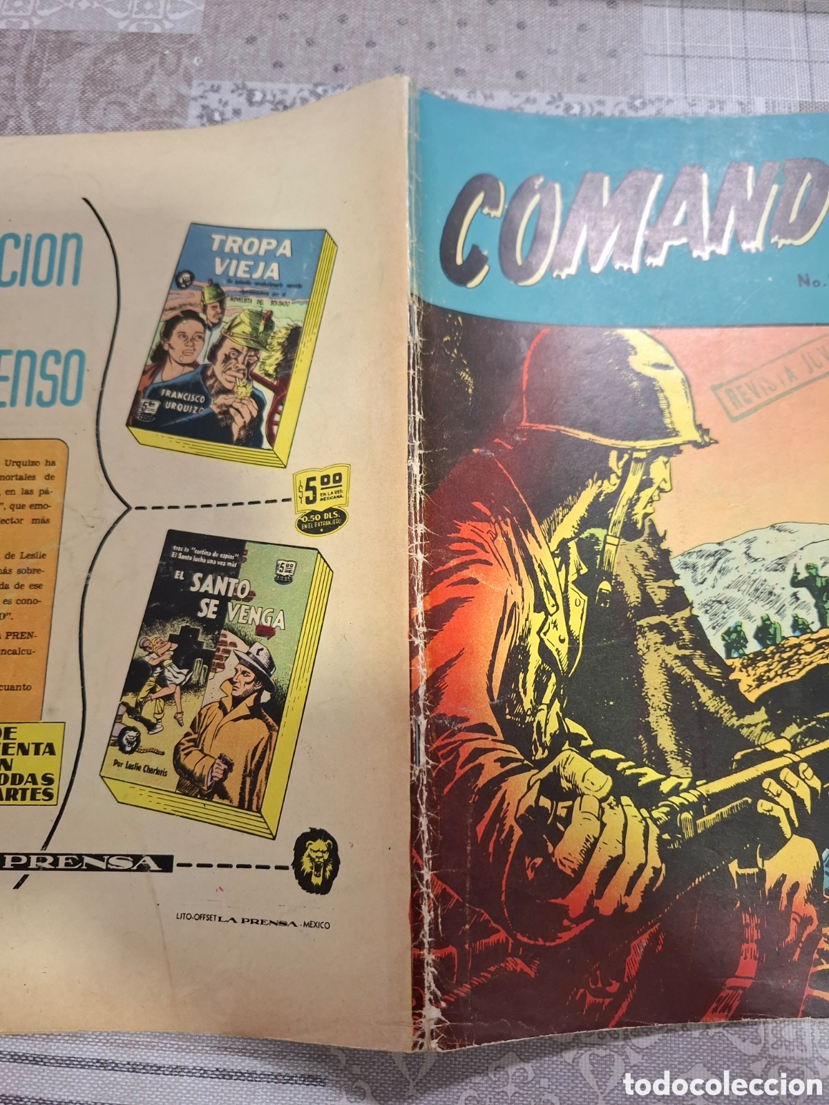 Tebeos: Comandod n&deg; 17 , Editorial La Prensa 1957 - Foto 4