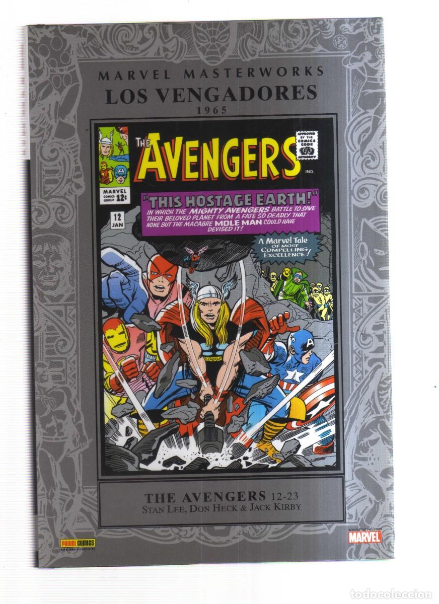 Tebeos: LOS VENGADORES MARVEL MASTERWORKS 1965 - Foto 1