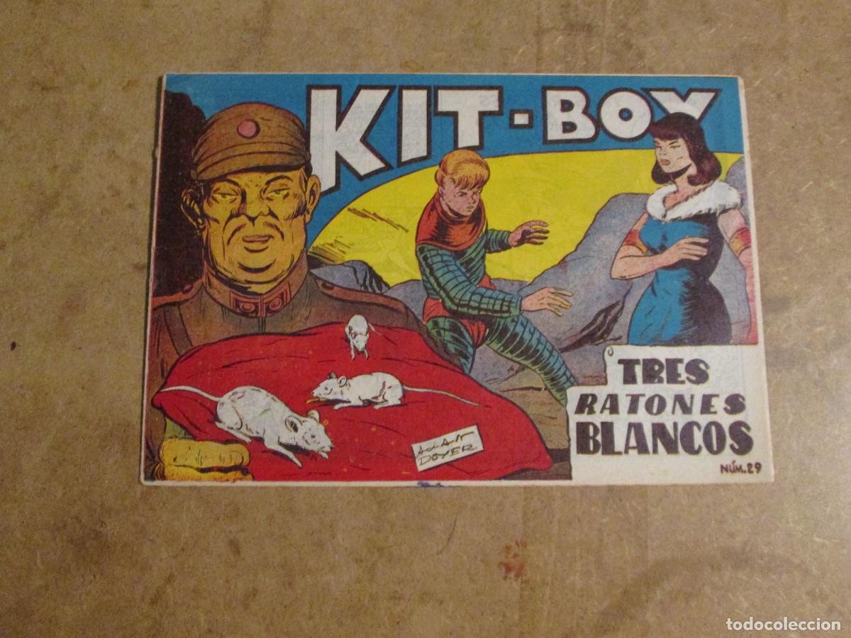 Tebeos: Kit-boy n&ordm; 29, 2&ordf; serie, original Soriano 1957 - Foto 1