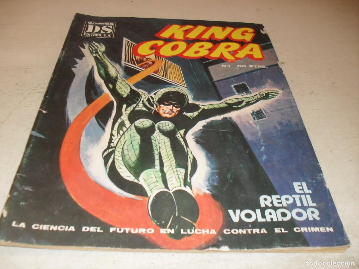 Tebeos: KING COBRA N&ordm; 1,DE 8,EL 1&ordm;,SON DE IPC,EDITORS SA,1981 - Foto 1
