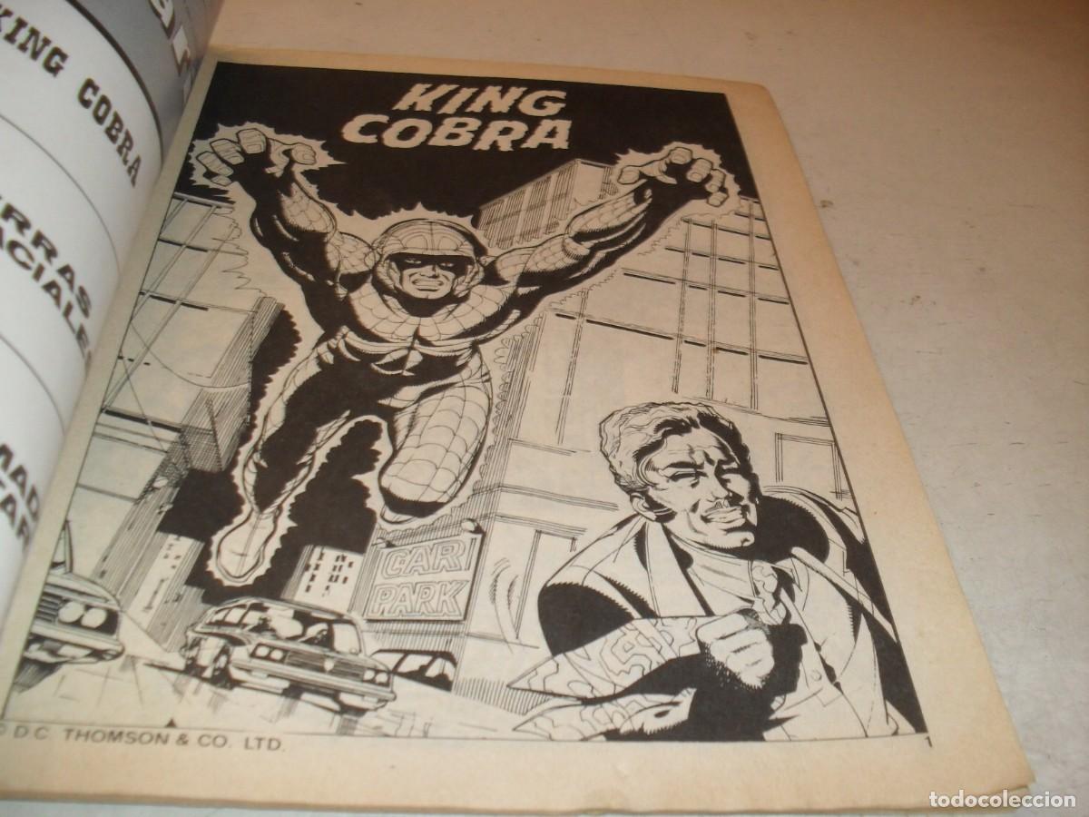 Tebeos: KING COBRA N&ordm; 1,DE 8,EL 1&ordm;,SON DE IPC,EDITORS SA,1981 - Foto 2