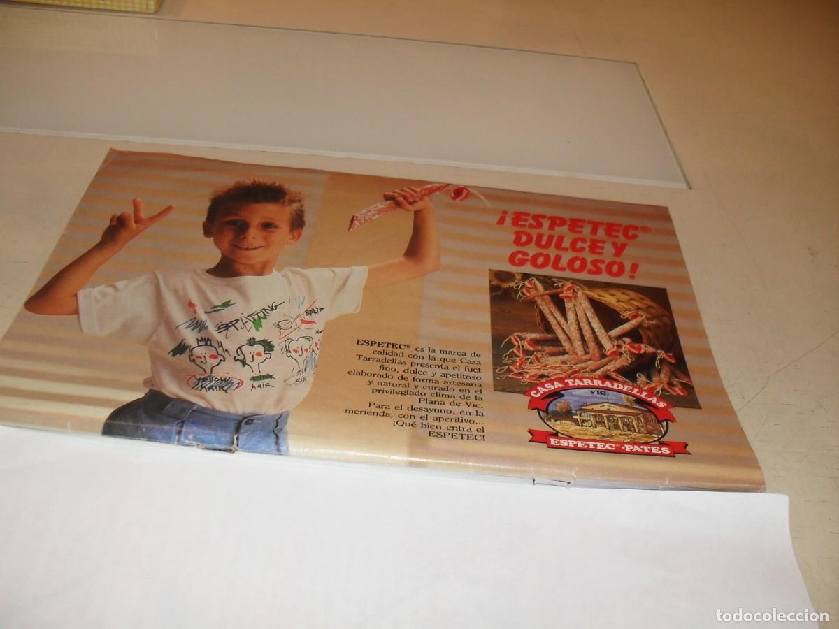 Tebeos: (REF 124),RARA PUBLICIDAD DE ESPETEC,CON PORTADA EN COMIC.1987 - Foto 2